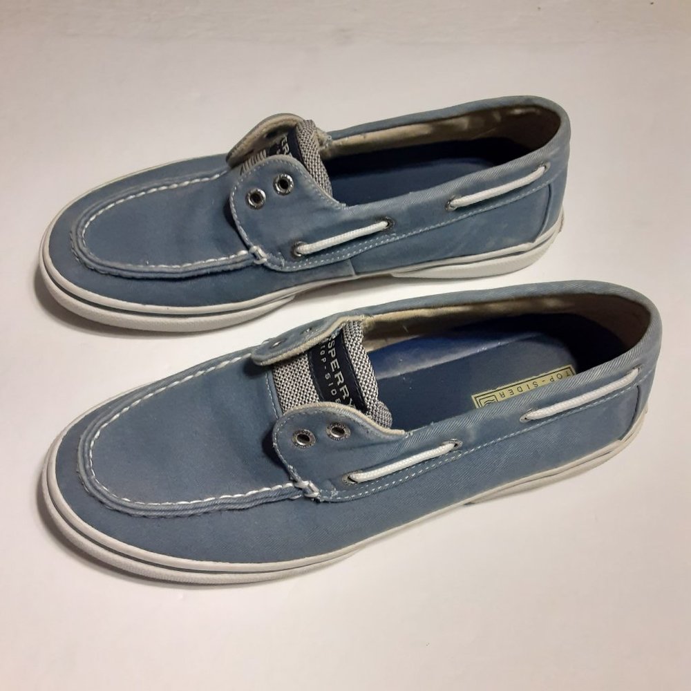 Sperry Top-Sider Men's Blue Halyard Boat Shoes Size 8.5 M